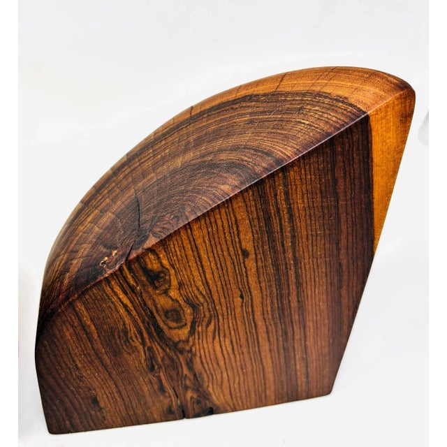 Don Shoemaker Cocobolo Sculptural Bookends for Señal, Mexico, 1960s For Sale - Image 9 of 15