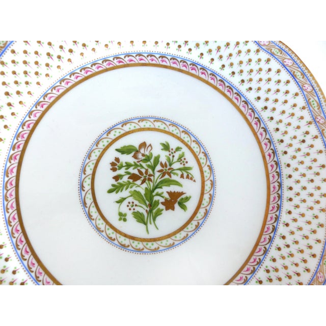 Mid 20th Century Cauldon England for Tomas Goode Fine China Luncheon/Dessert Service For Sale - Image 5 of 9
