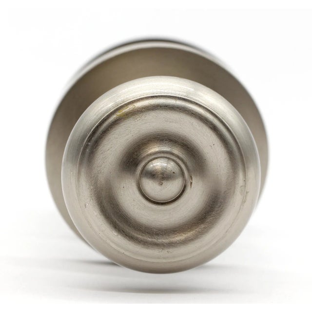 Newly made high quality brushed nickel finish concentric passage door knob set. Baldwin Estate 5020 Colonial style. The...