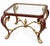 Dramatic, sculptural, and unapologetically distinctive, this matching pair of vintage beveled-glass end tables has been...