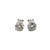 Early 21st Century 2.66ct Natural Round K Si3 Diamond Stud Earrings in 14k White Gold, A Pair For Sale - Image 5 of 6
