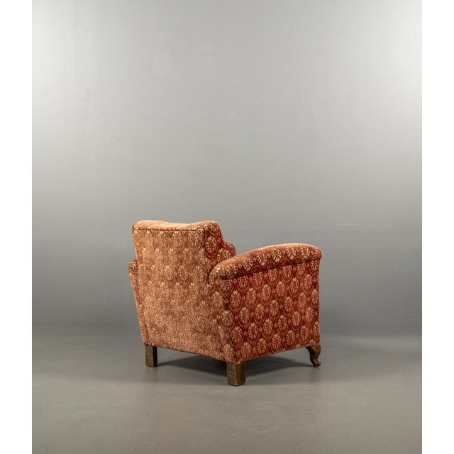 Beige Art Deco Lounge Chair, Germany, 1920s For Sale - Image 8 of 18