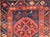 Antique Kurdish Gallery Rug With Indigo Field and Bold Tribal Medallions For Sale In Atlanta - Image 6 of 12