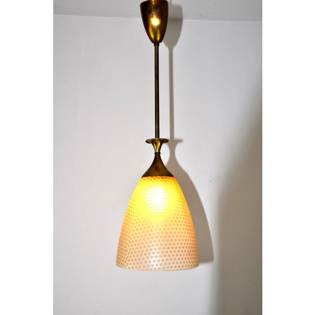 Art Deco Pendant Lamp, 1960s For Sale - Image 3 of 10