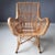 Vintage Lounge Chair in Rattan, 1960s For Sale - Image 9 of 9