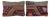Bohemian Kilim Lumbar Pillow Cover 14'' X 20'' - Set of Two For Sale