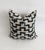 Late 20th Century Designer Abstract Linen Pillow For Sale - Image 5 of 7