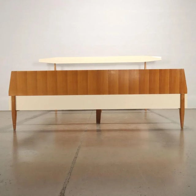 Bed Frame in Laminate & Mahagony, 1960s For Sale - Image 5 of 10