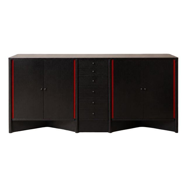 Vintage Brera Sideboard by Piero De Martini for Cassina, 1980s For Sale