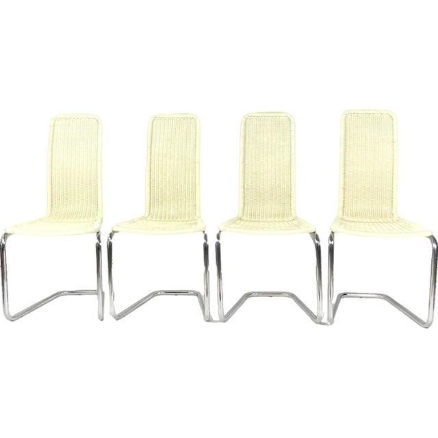 Dining chairs in the style of Tecta, Set of 4 For Sale