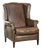 Large Club Chair in Sheepskin Leather For Sale