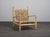 Vintage Woven Seagrass Lounge Chair, France, 1970s For Sale - Image 11 of 11