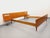 Vintage Scandinavian-Style Teak Double Bed with Suspended Bedside Tables and Integrated Lamps, 1960s For Sale - Image 12 of 18