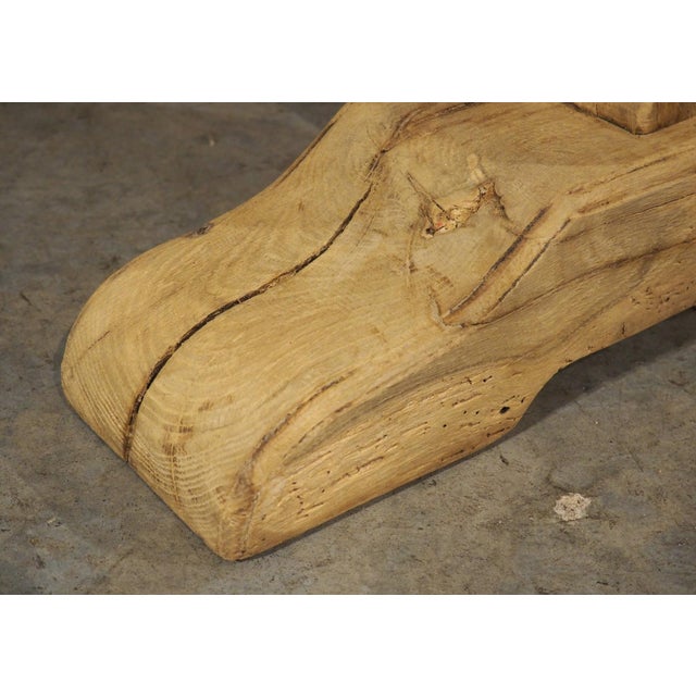 More information coming soon… A robust dining table, hand-carved in oak during the late 1800s, this French table has a...