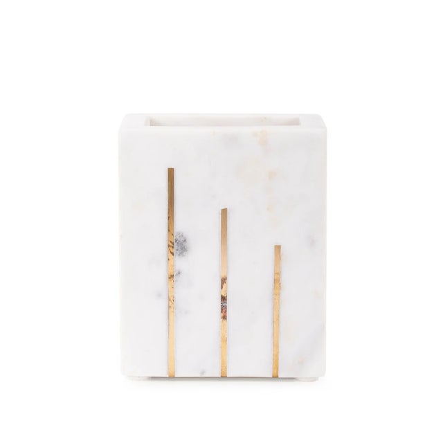 2020s Brunner Small Marble Vase For Sale - Image 5 of 6