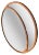 Eclisse Mirror by STUDIO NOVE.3 for Berardelli Home For Sale