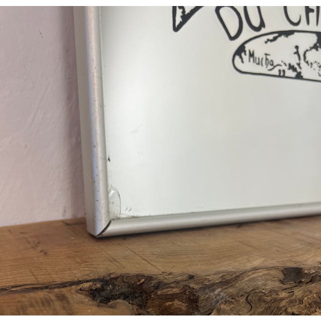 Beautiful Vintage Moet and Chandon Mucha Mirror Moët & Chandon - Le Festival Du Champagne Lovely Collectible Advertising...