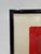 Contemporary Mid 20th Century Signed Original Woodcut Print "Conflagration" Barbara Shannon Edition 3/3 Expressionist Framed 10x8 For Sale - Image 3 of 7