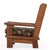 Brutalist A Pair of French Heavy Oak Brutalist Style Open Arm Chairs, C. 1960. For Sale - Image 3 of 8
