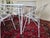 1960s 1960s Salterini Wrought Iron Mid Century Modern 5 Piece Radar Chairs and Table Set For Sale - Image 5 of 7