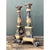 Wood Vintage Italian Carved Wood Prickets - A Pair For Sale - Image 7 of 12