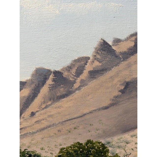 Realism Southwestern Landscape Chisum Trail New Mexico Signed Oil Painting Dated 2002 Signed For Sale - Image 14 of 18