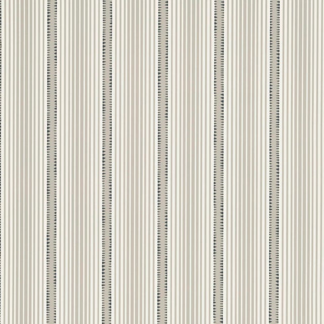 Sample - Schumacher X David Oliver Moncorvo Wallpaper in Slate For Sale