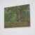 Antique Oil on Canvas Painting Green Country Forest For Sale - Image 4 of 8