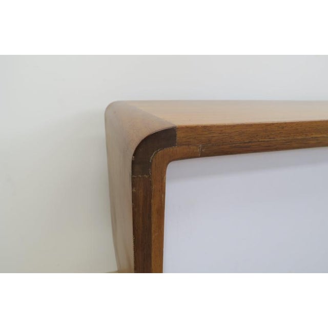 Wood Black and White Teak Sideboard, 1960s For Sale - Image 7 of 9