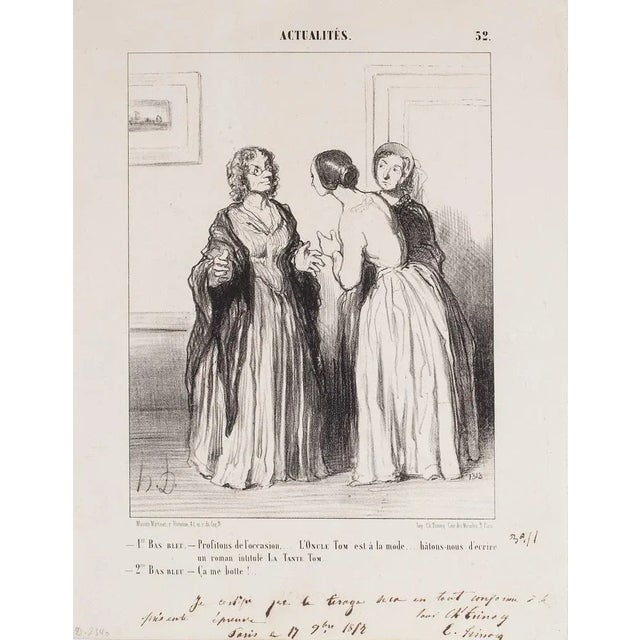 Profitons de l'occasion… is a b/w lithographed plate, from the suites of caricatures on political themes topic...