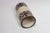 Scandinavian Modern Stoneware Cylindrical Vase With Geometric Motif For Sale - Image 10 of 12
