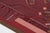 Rug & Kilim’s Contemporary Tapestry With Structured Geometry in Rich Red & Pink For Sale In New York - Image 6 of 9