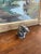 Vintage Hand-Carved Italian Alabaster Rabbit Sculpture With Veined Gray Finish.. For Sale In Seattle - Image 6 of 9