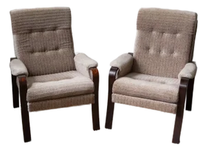 1960s Danish Beech Lounge Chairs - A Pair