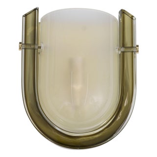 Murano glass "racetrack" sconce For Sale