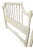 A pair of vintage faux bamboo pagoda Regency cream headboards. The headboards are in their original off white color. They...
