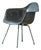 First Edition 1950s Herman Miller Eames Dax Fiberglass Armchair With Iconic Rope Edge in Greige For Sale