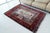 Vintage Afghan Hand-Knotted Turkmen Wool Rug, 1950s For Sale - Image 9 of 18