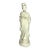 Early 20th Century Blanc De Chine Porcelain Figure of a Lady Holding a Fan, 10″ - Dehua For Sale