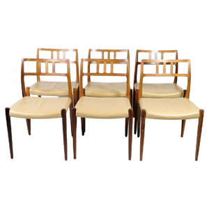 Rosewood Model 79 Dining Chairs by Niels O. Møller, 1960, Set of 6