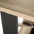 Brown Contemporary Dining Table in Light Grey For Sale - Image 8 of 9