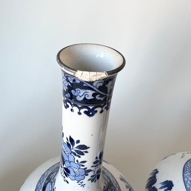 Antique Real Willow Vases by Booths, 1905, Set of 4 For Sale - Image 12 of 14