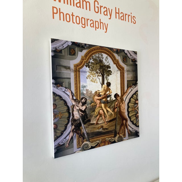Textile William Gray Harris Photograph on Canvas “ Hercules and Antaeus" For Sale - Image 7 of 11