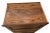Wood Vintage Tiger Oak File Cabinet Three Locking Drawers Paneled Sides Legal Size For Sale - Image 7 of 11