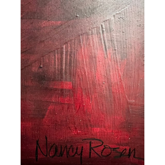 Original Painting Mixed Media Figurative #10 Gesture on Paper by Nancy Rosen For Sale - Image 4 of 4