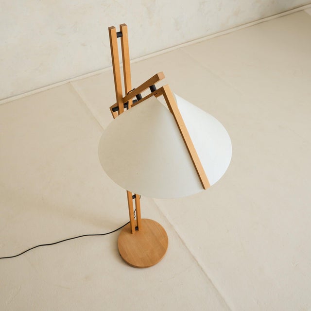 Danish Scandinavian Modern Floor Lamp Attributed to Domus, 1970s For Sale - Image 11 of 11