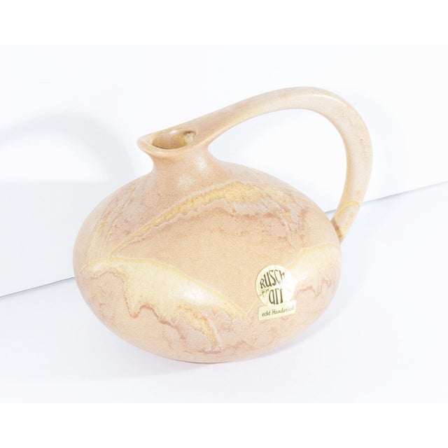 Mid 20th Century Mid 20th Century West German Ceramic Pitcher by Kurt Tschorner for Ruscha Keramik For Sale - Image 5 of 8
