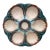 Majolica Oyster Plate Sarreguemines, Circa 1870 For Sale