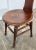 Antique Carved Wood Sewing Chair For Sale - Image 9 of 10