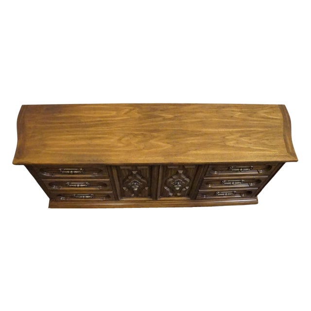 Unique Furniture Bolero II Collection Spanish Mediterranean 80" Triple Door Dresser 2824 For Sale - Image 11 of 15